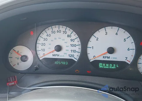 2005 Dodge Grand Caravan Se from USA, damaged, VIN 1D4GP24R85B288542